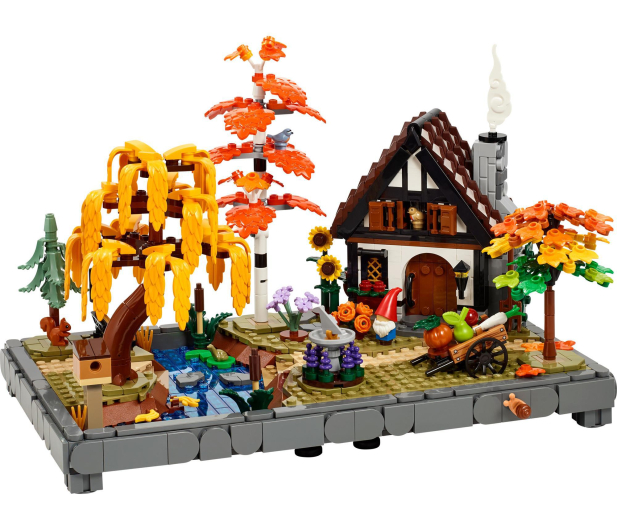 LEGO ICONS 11372 Jesienny ogród z chatką - 1473408 - zdjęcie 2